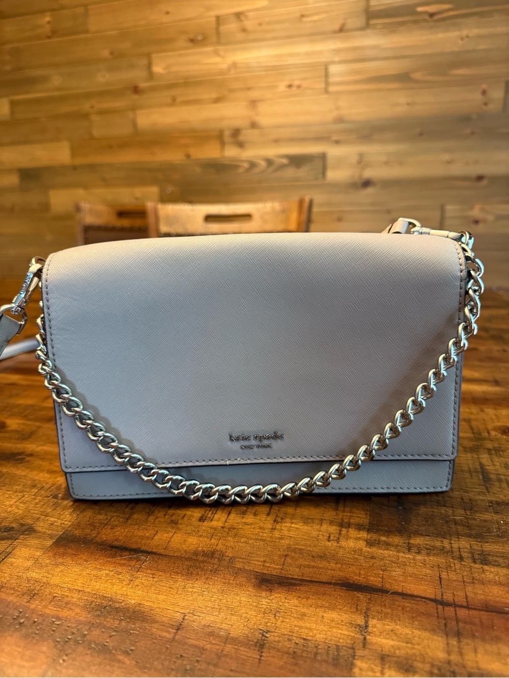 kate spade leather chain crossbody bag